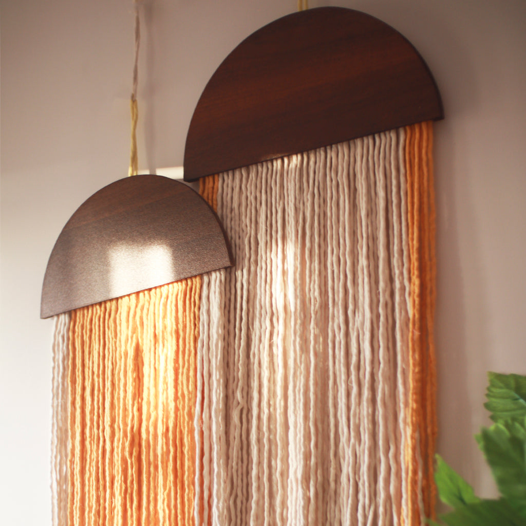 Boho Half Moon Wall Decor